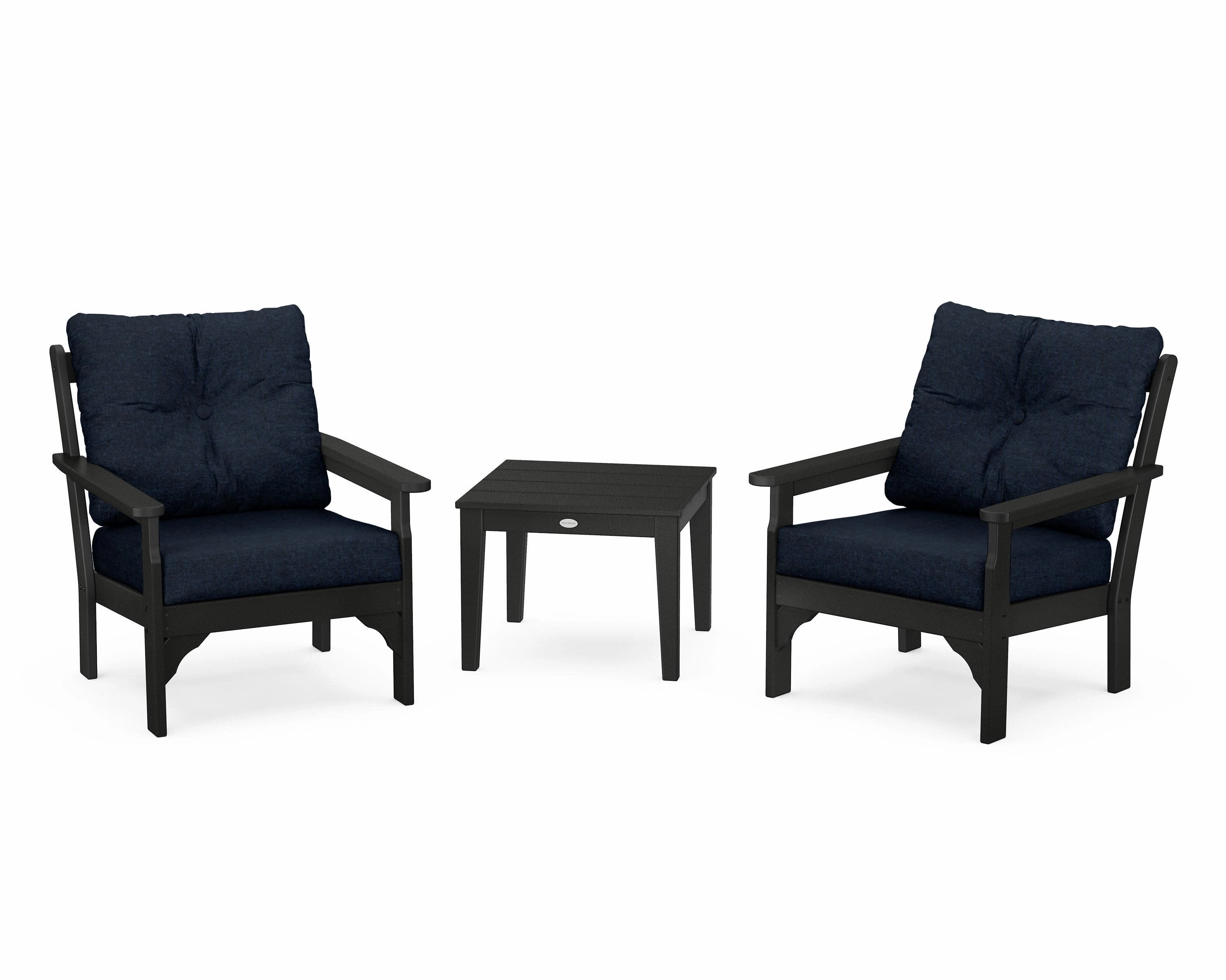 Vineyard 3-Piece Deep Seating Set