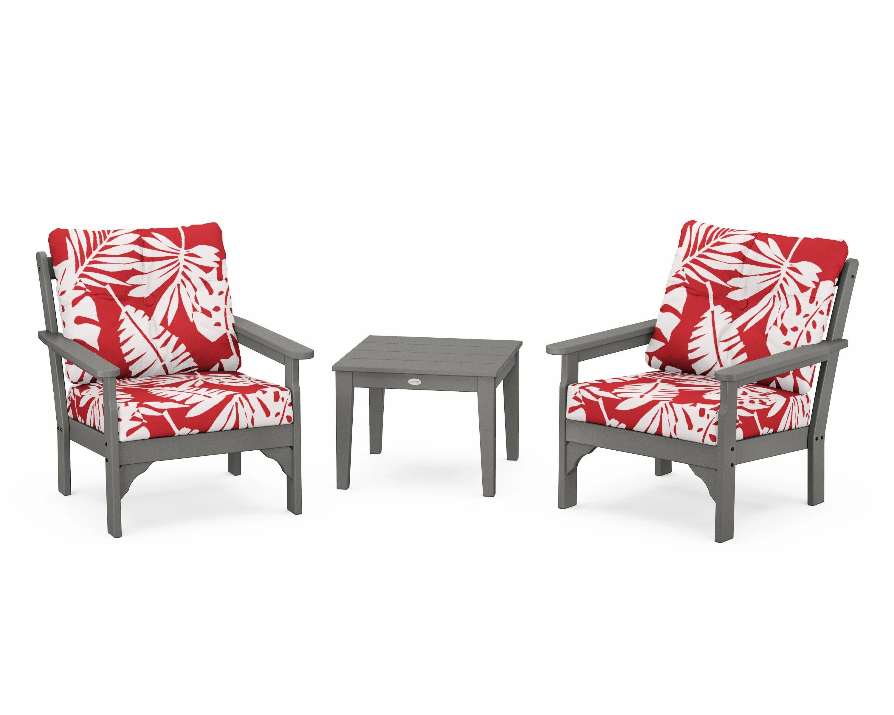 Vineyard 3-Piece Deep Seating Set