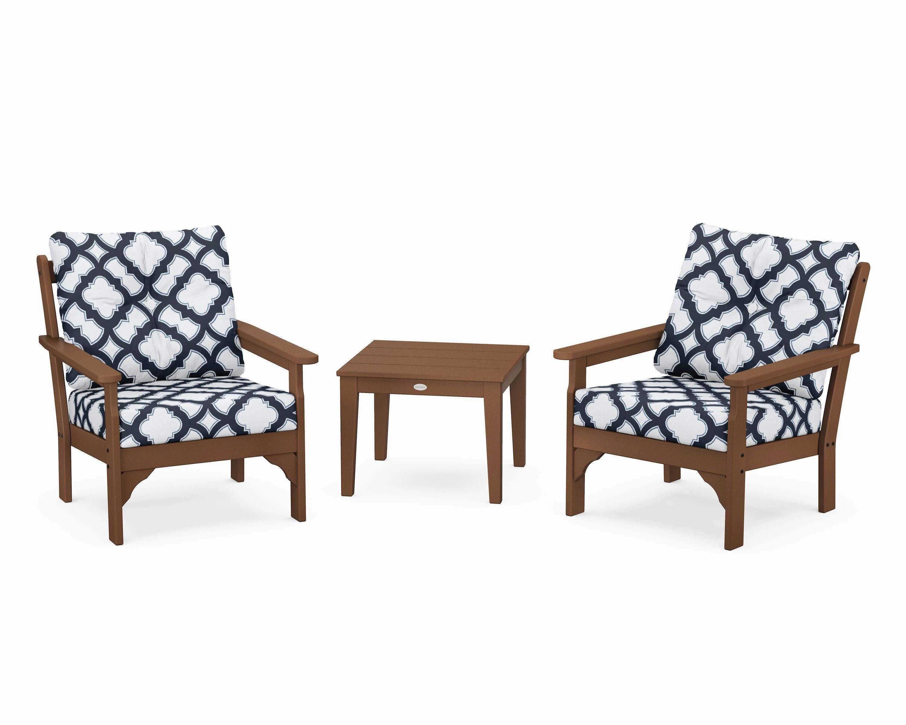 Vineyard 3-Piece Deep Seating Set