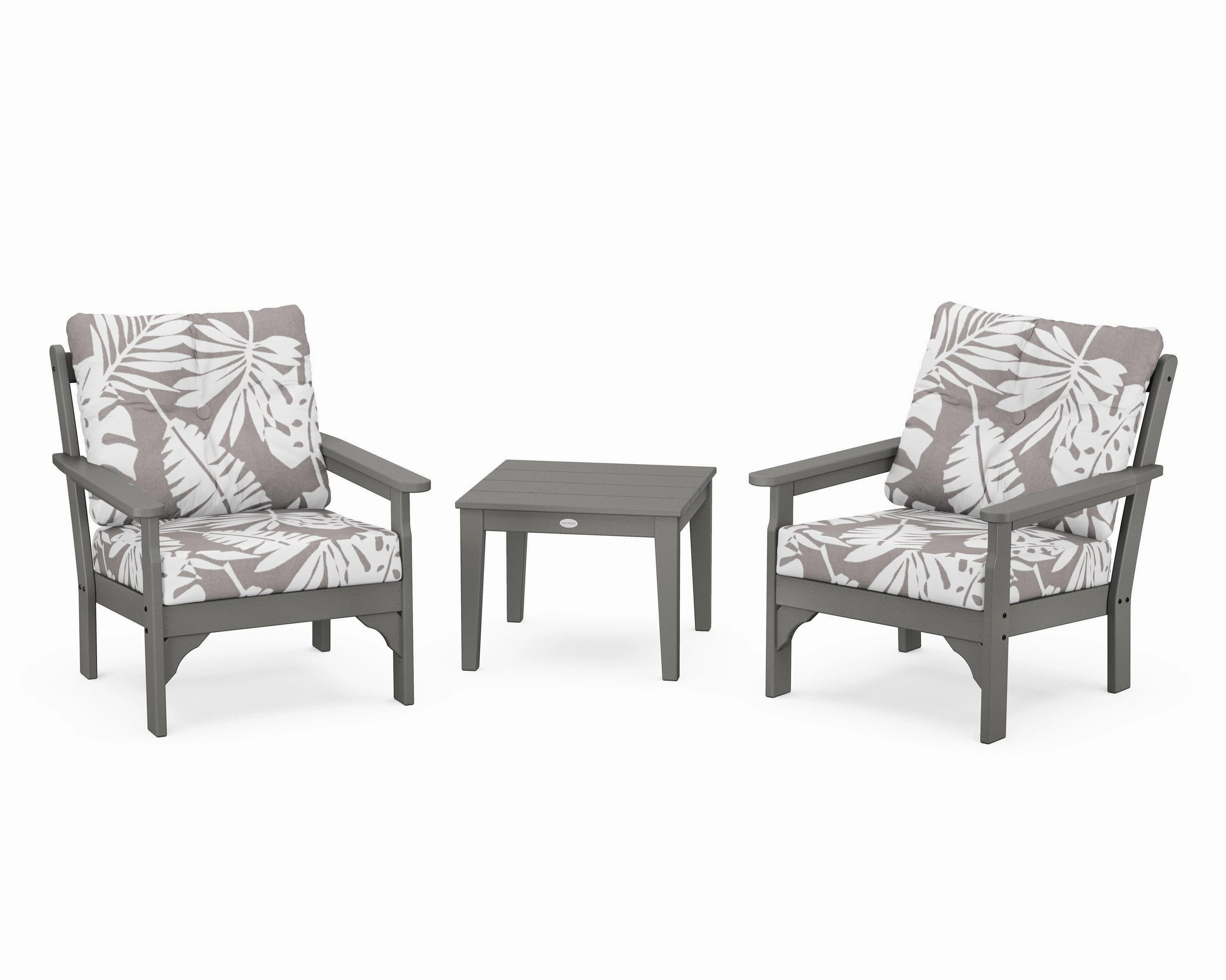 Vineyard 3-Piece Deep Seating Set