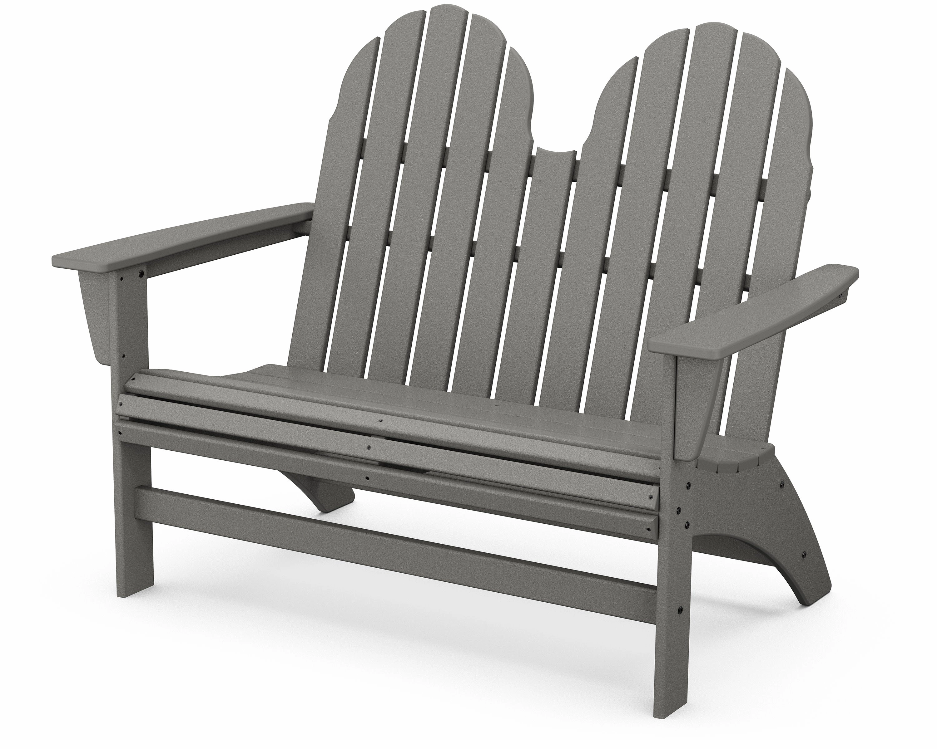 Vineyard 48" Adirondack Benchoutdoor patio dining furniture set