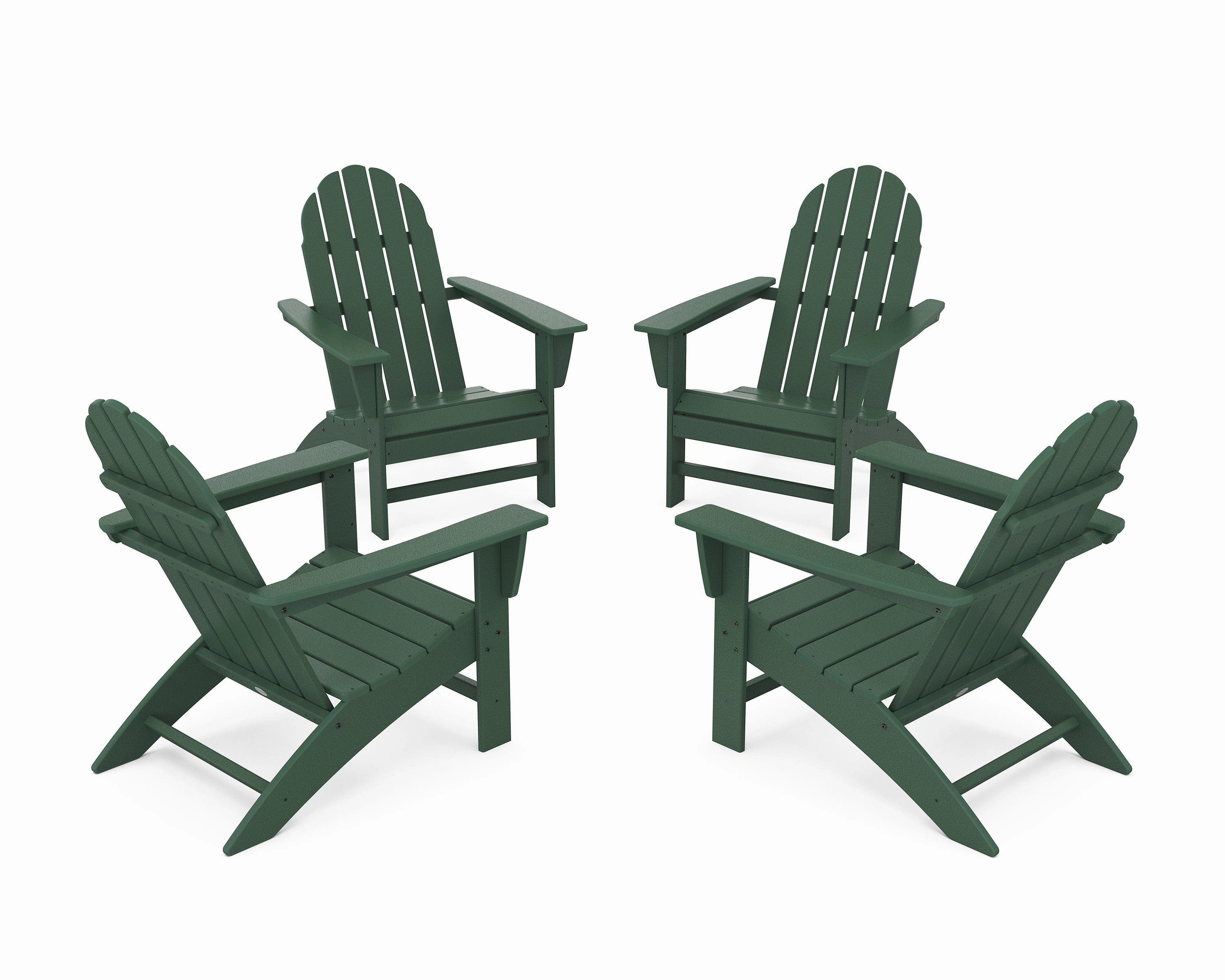 Vineyard 4-Piece Adirondack Conversation Set