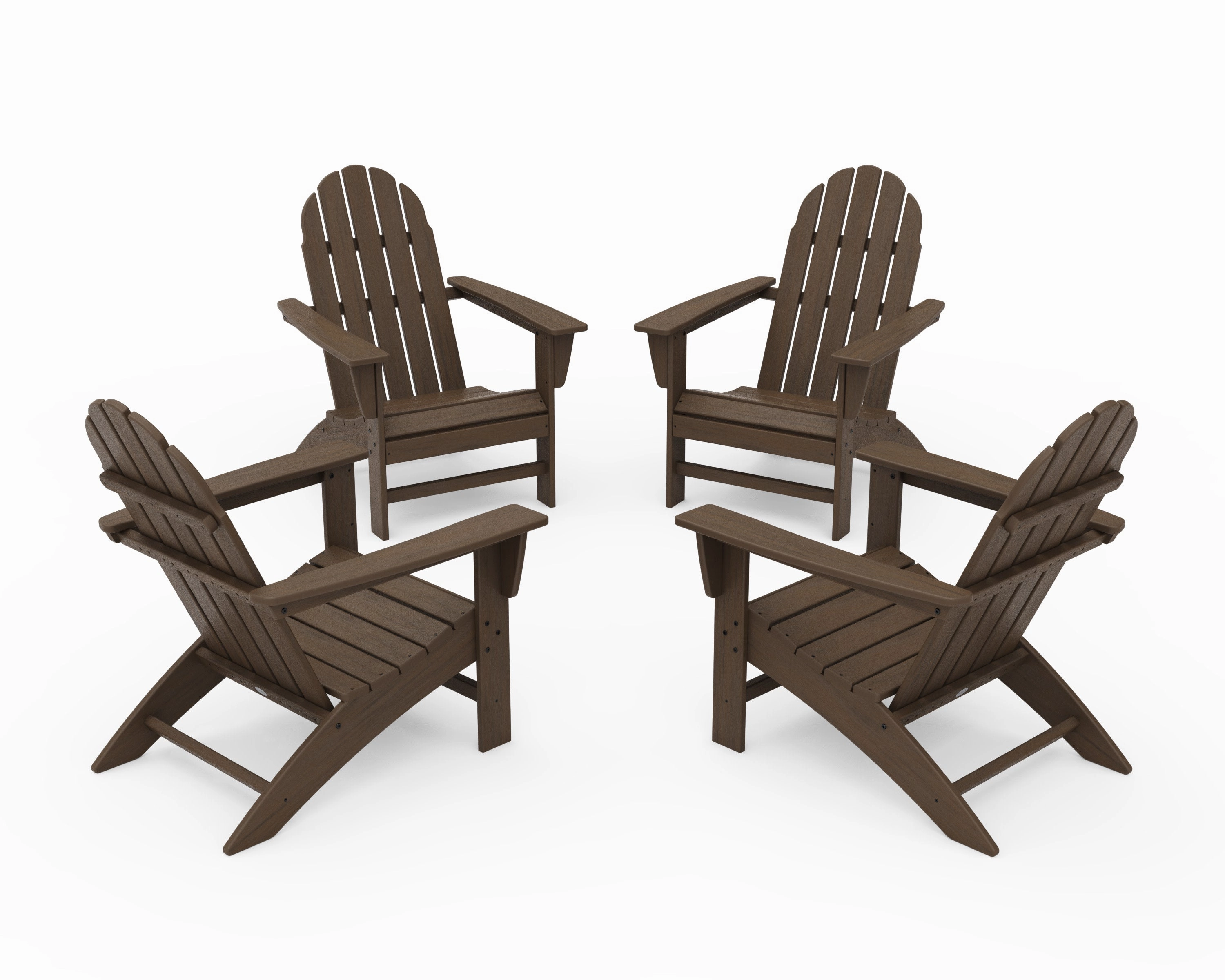 Vineyard 4-Piece Adirondack Conversation Set
