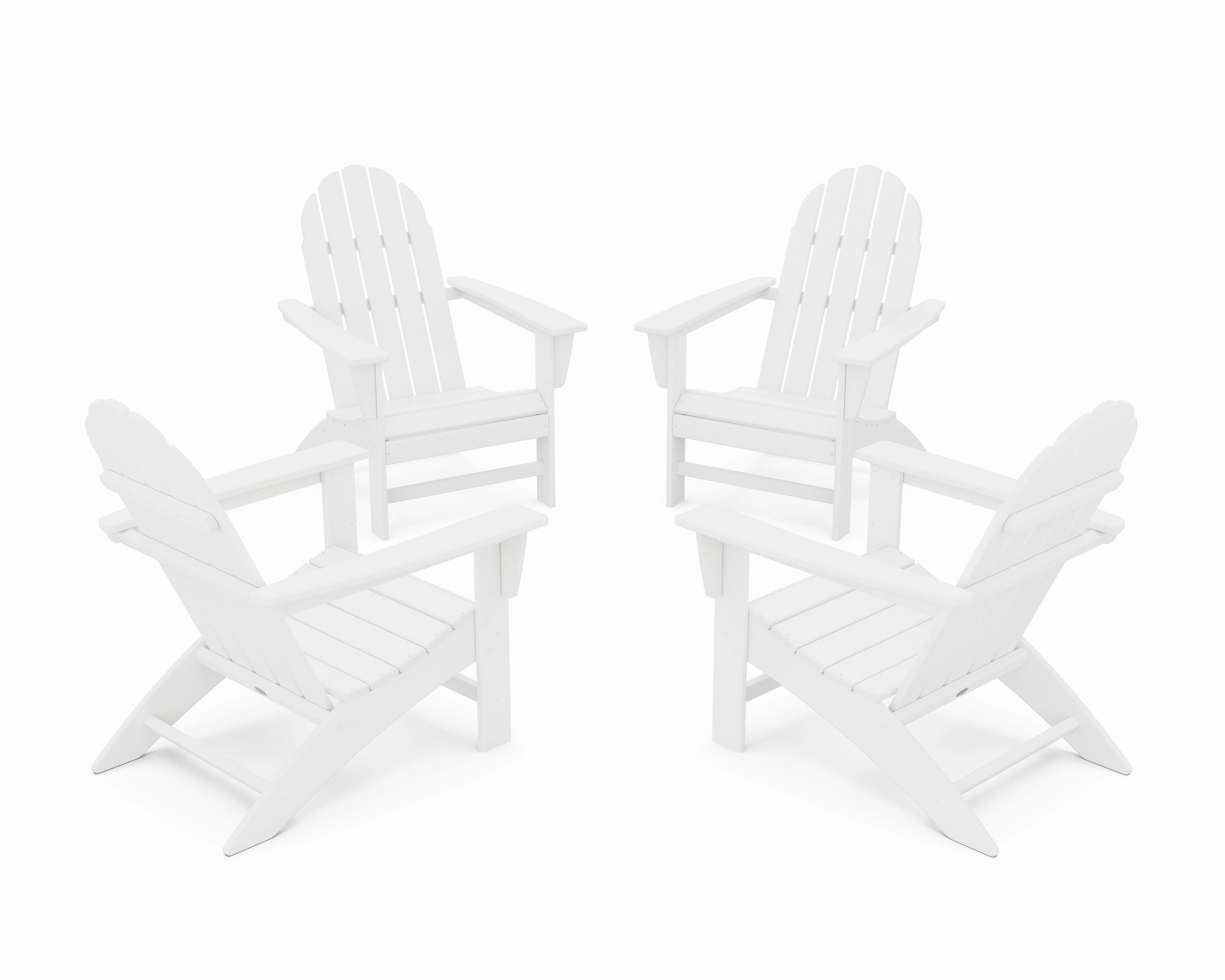 Vineyard 4-Piece Adirondack Conversation Set
