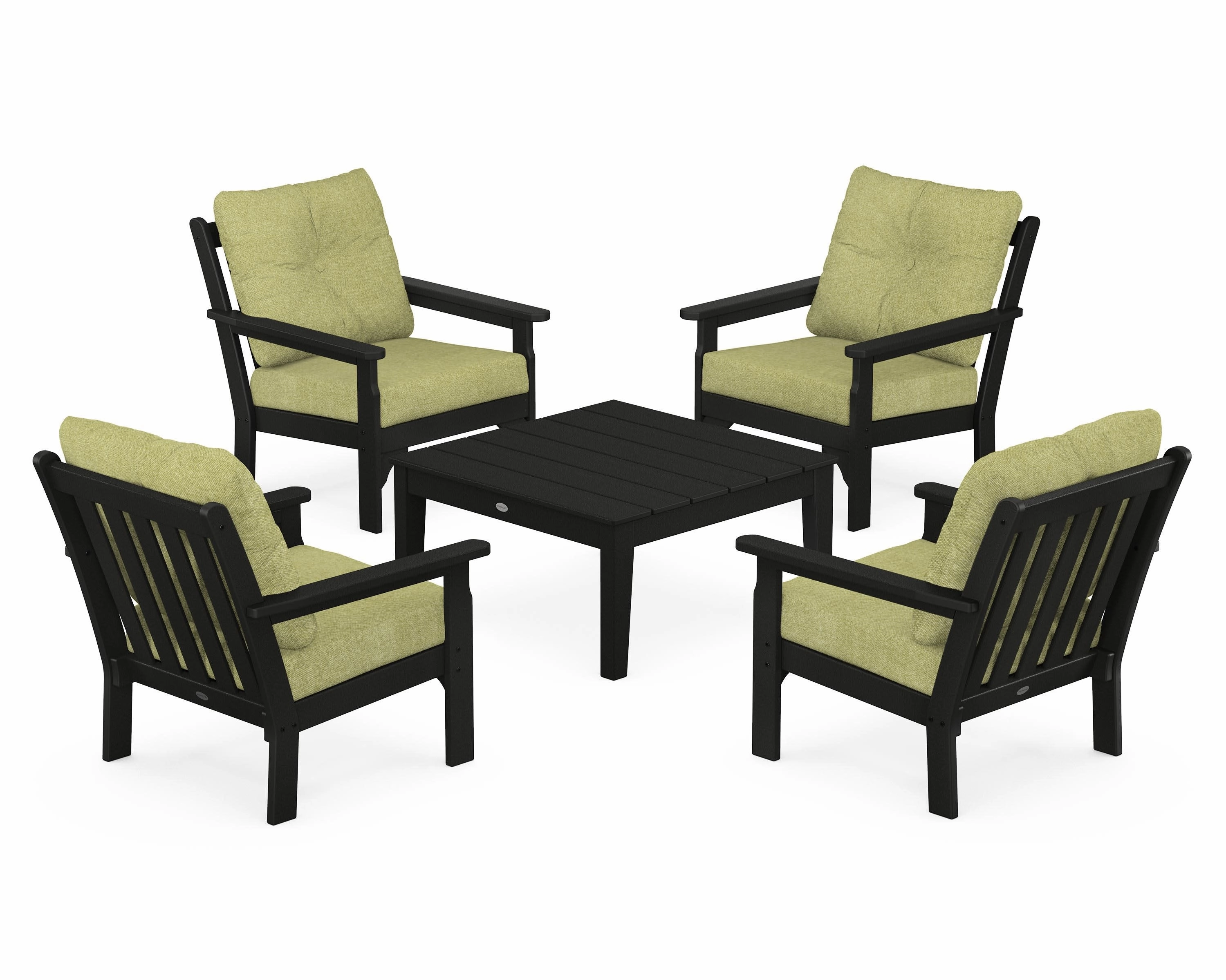 Vineyard 5-Piece Deep Seating Conversation Set