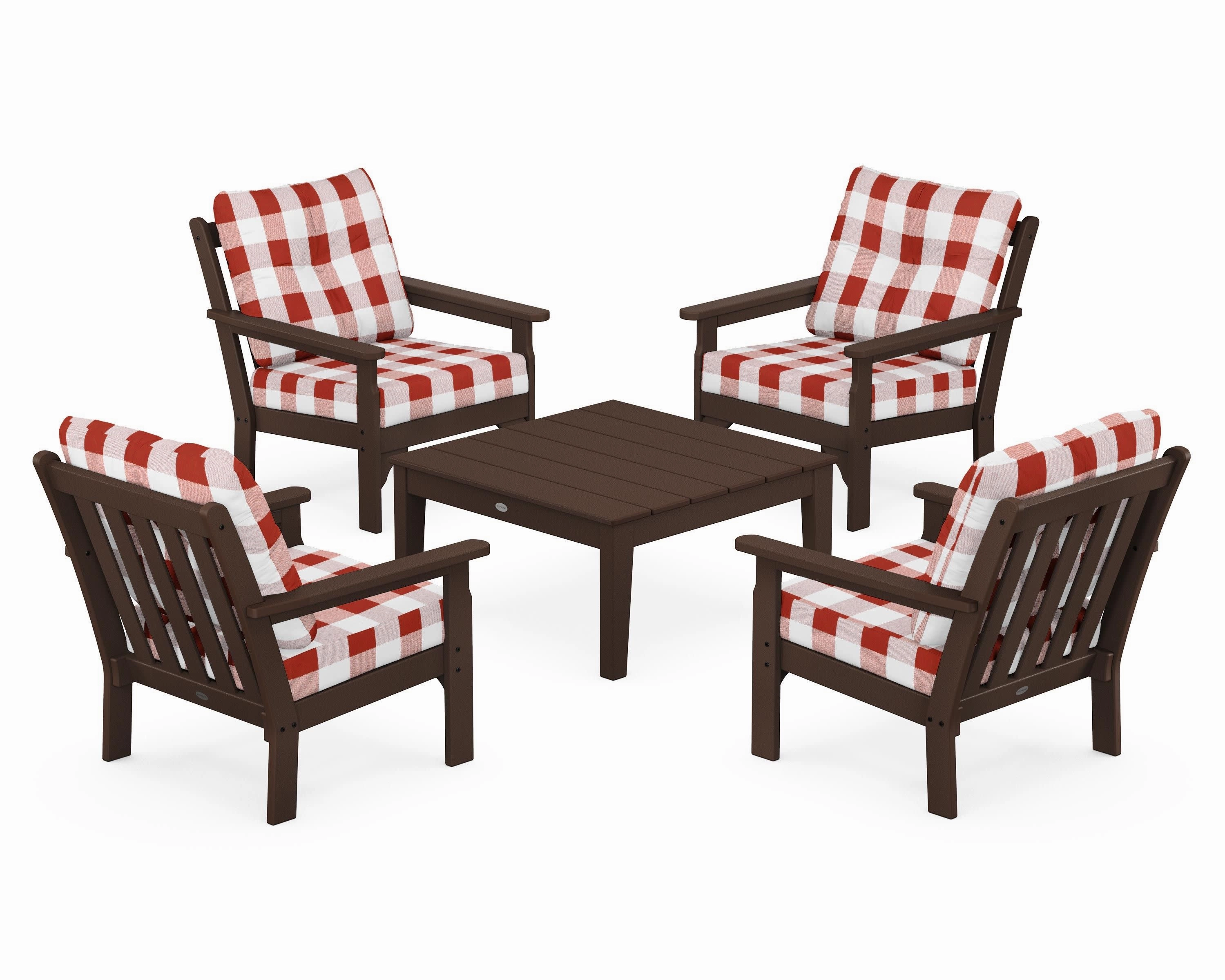 Vineyard 5-Piece Deep Seating Conversation Set