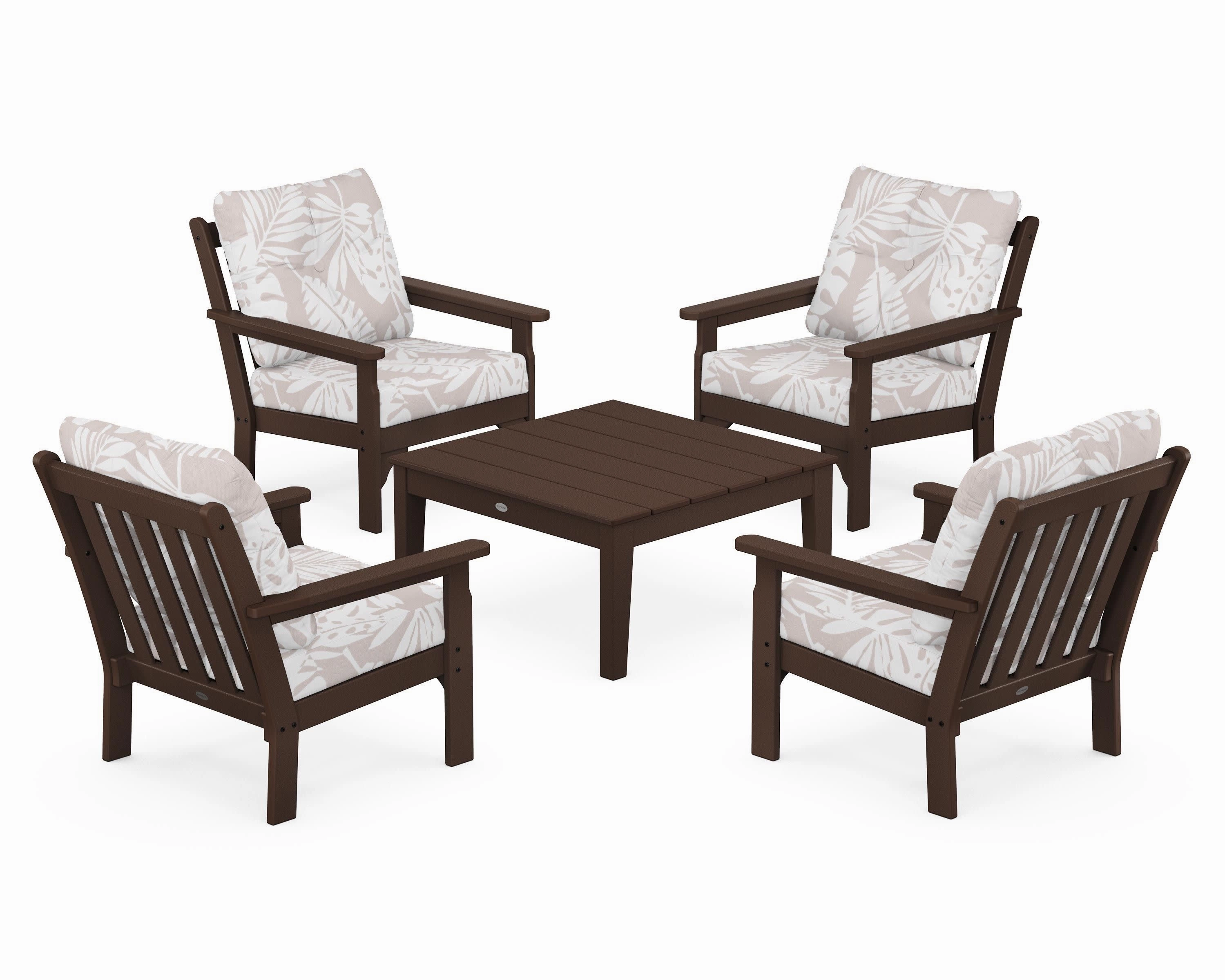 Vineyard 5-Piece Deep Seating Conversation Set