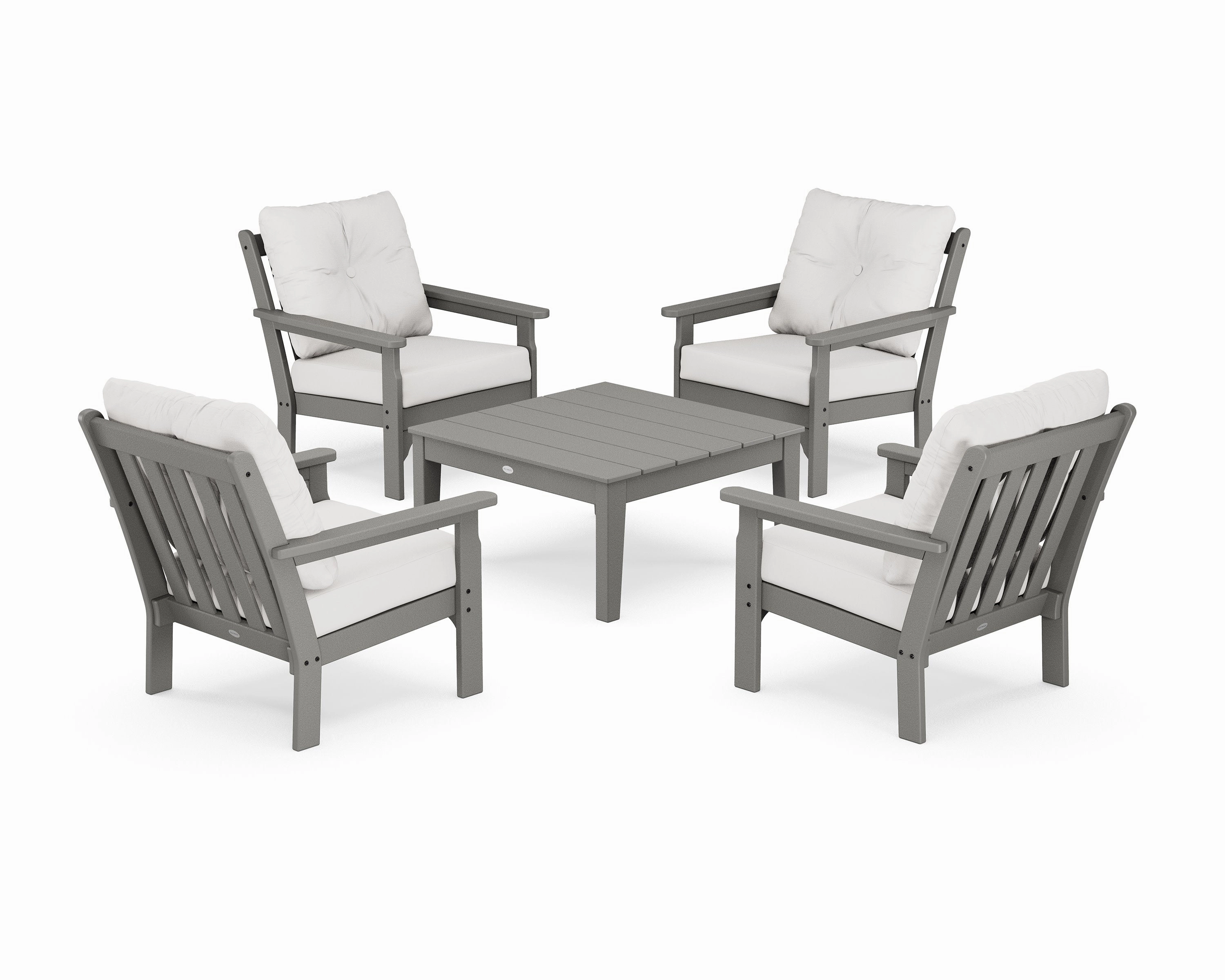 Vineyard 5-Piece Deep Seating Conversation Set