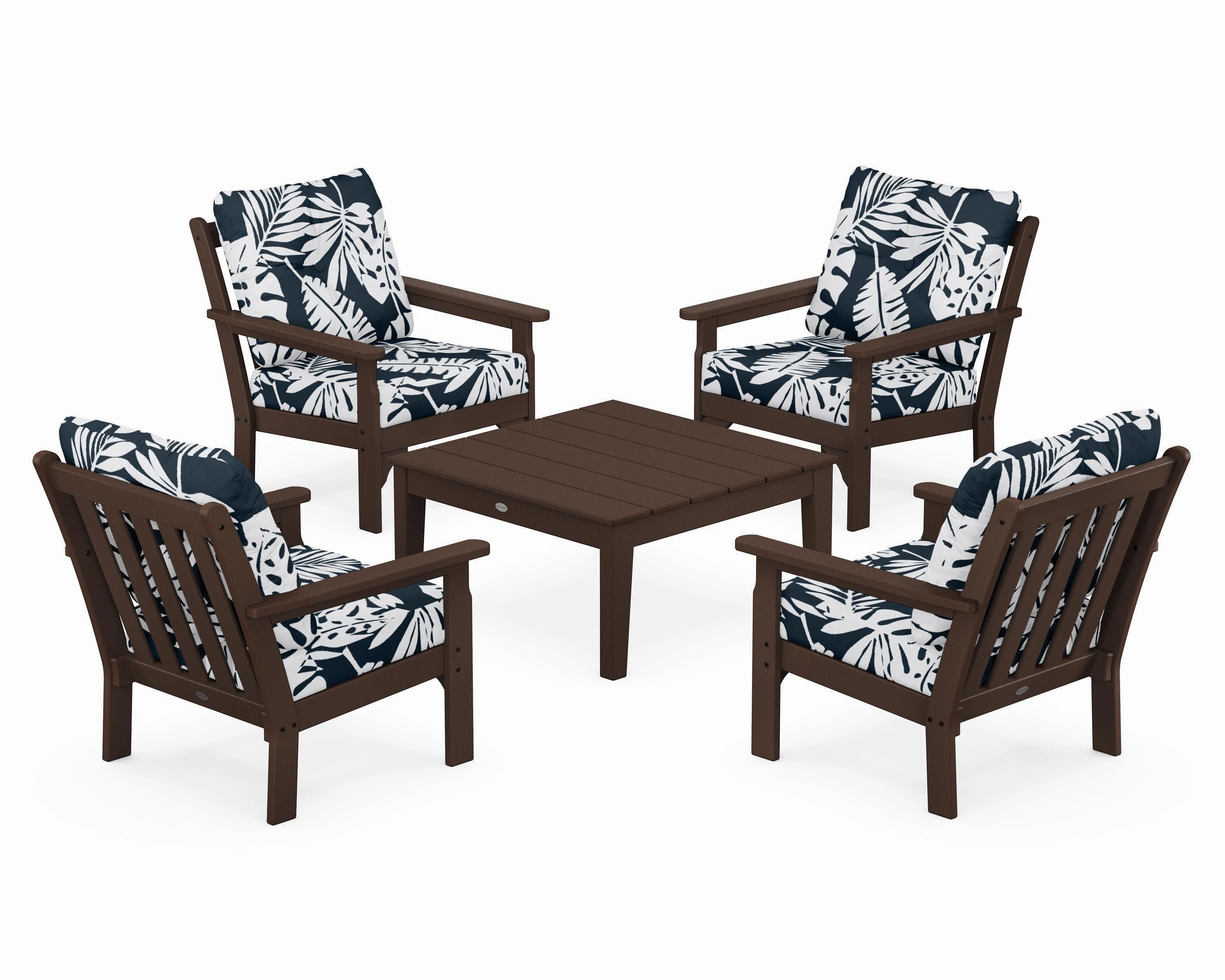 Vineyard 5-Piece Deep Seating Conversation Set