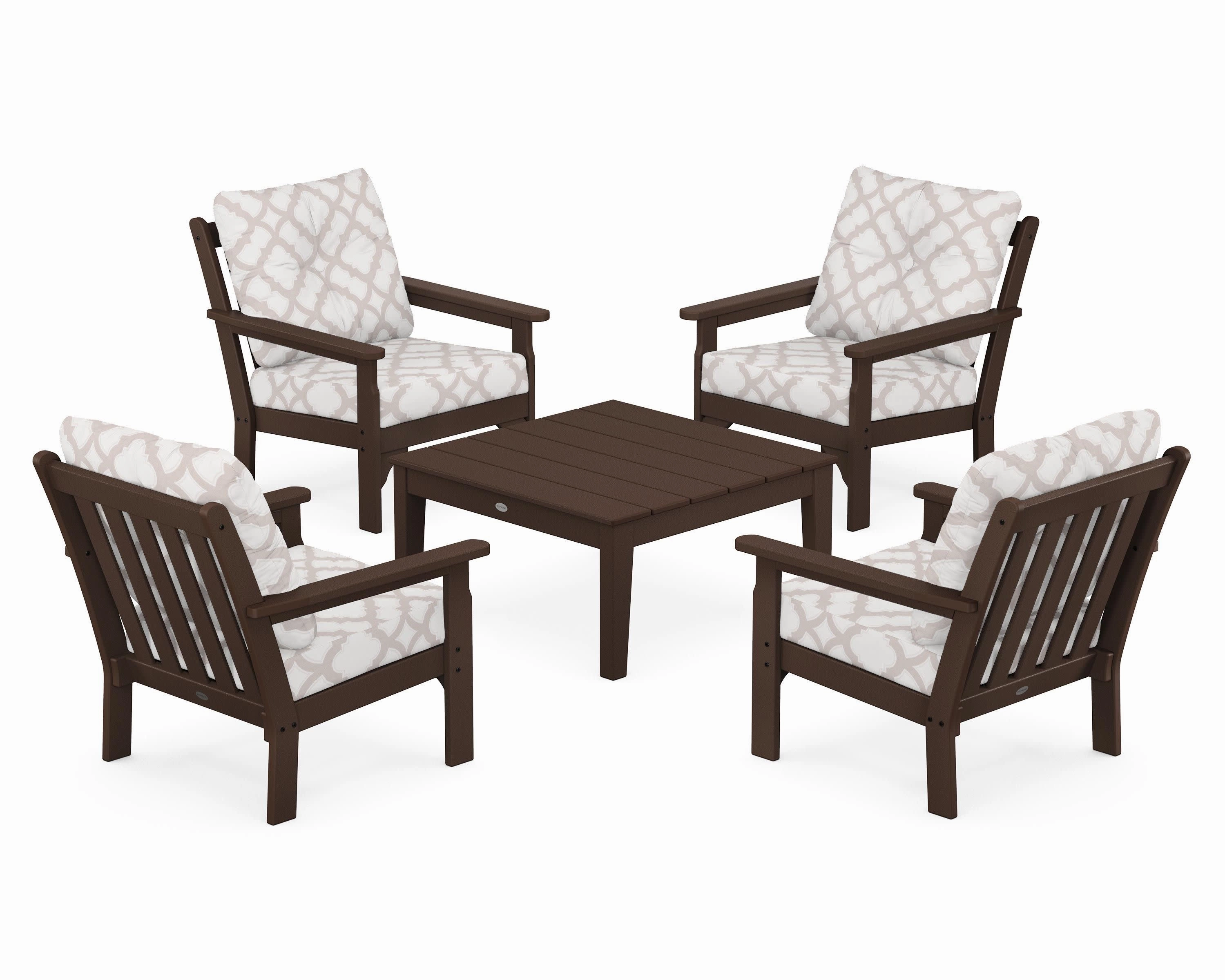Vineyard 5-Piece Deep Seating Conversation Set
