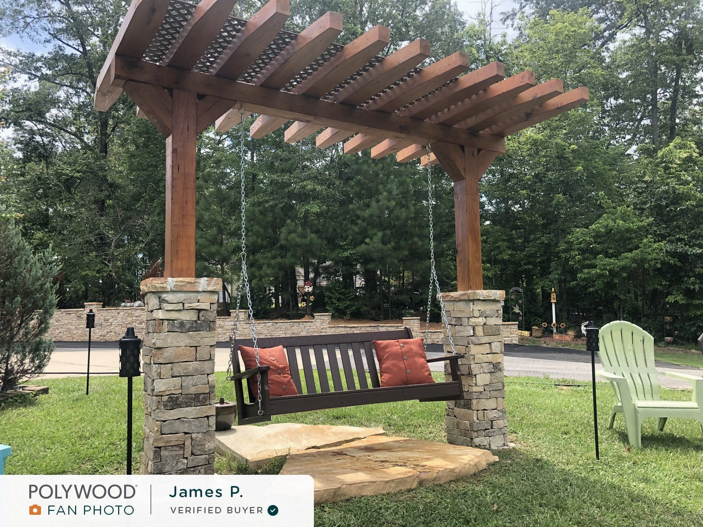Vineyard 60" Porch Swing