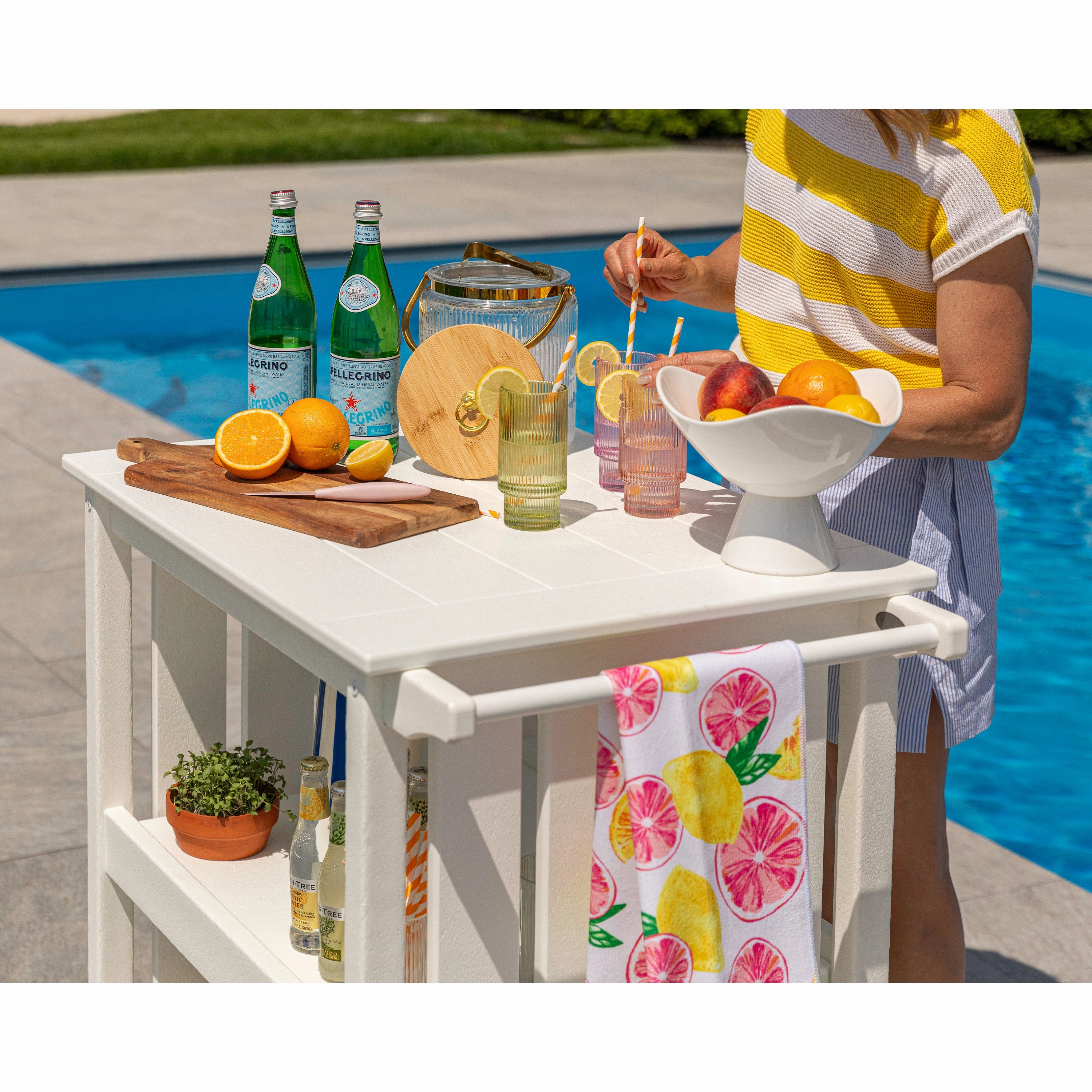Vineyard Bar Cart
