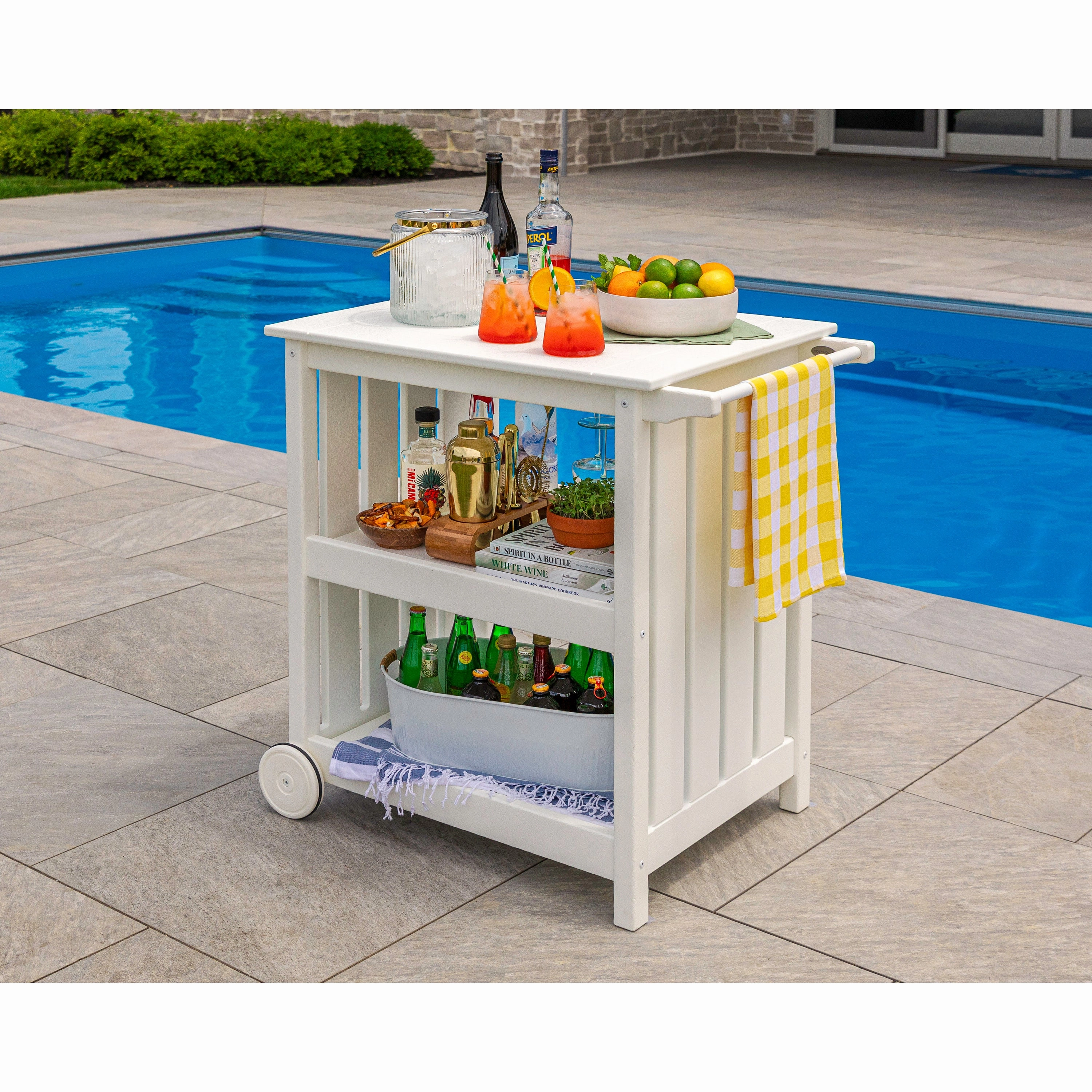 Vineyard Bar Cart