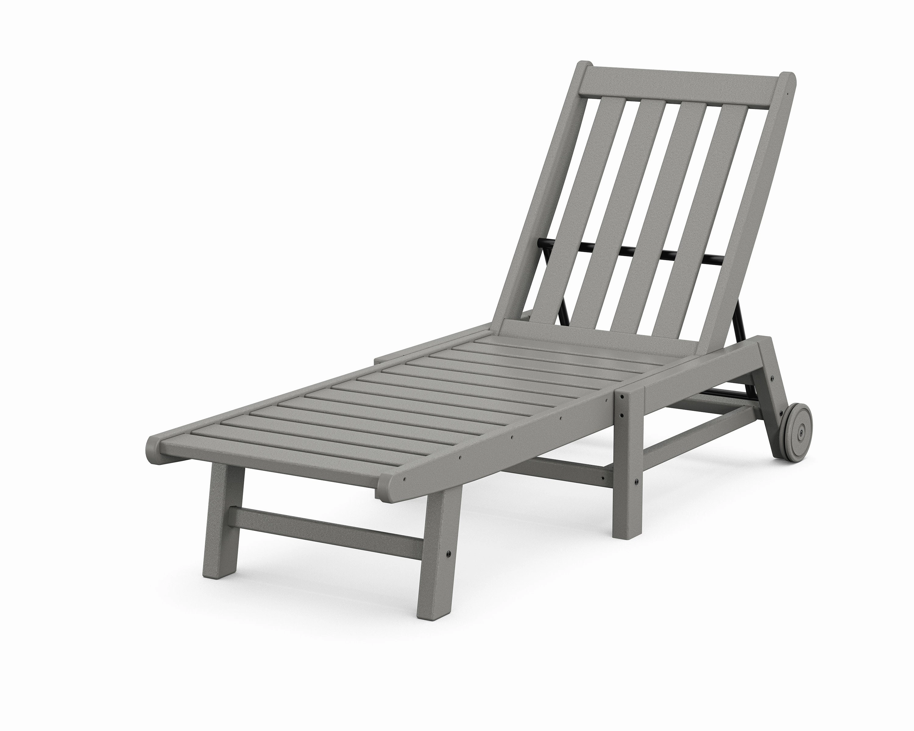 Vineyard Chaise with Wheelsoutdoor patio dining furniture set