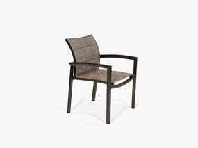 Vision Padded Sling Nesting Relaxed Dining Chairoutdoor patio dining furniture set