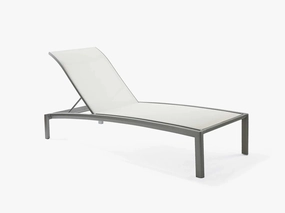 Vision Sling Relaxed Sling Stack Chaiseoutdoor patio furniture set