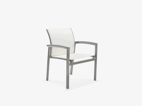 Vision Sling Relaxed Sling Stack Dining Chairoutdoor patio dining furniture set