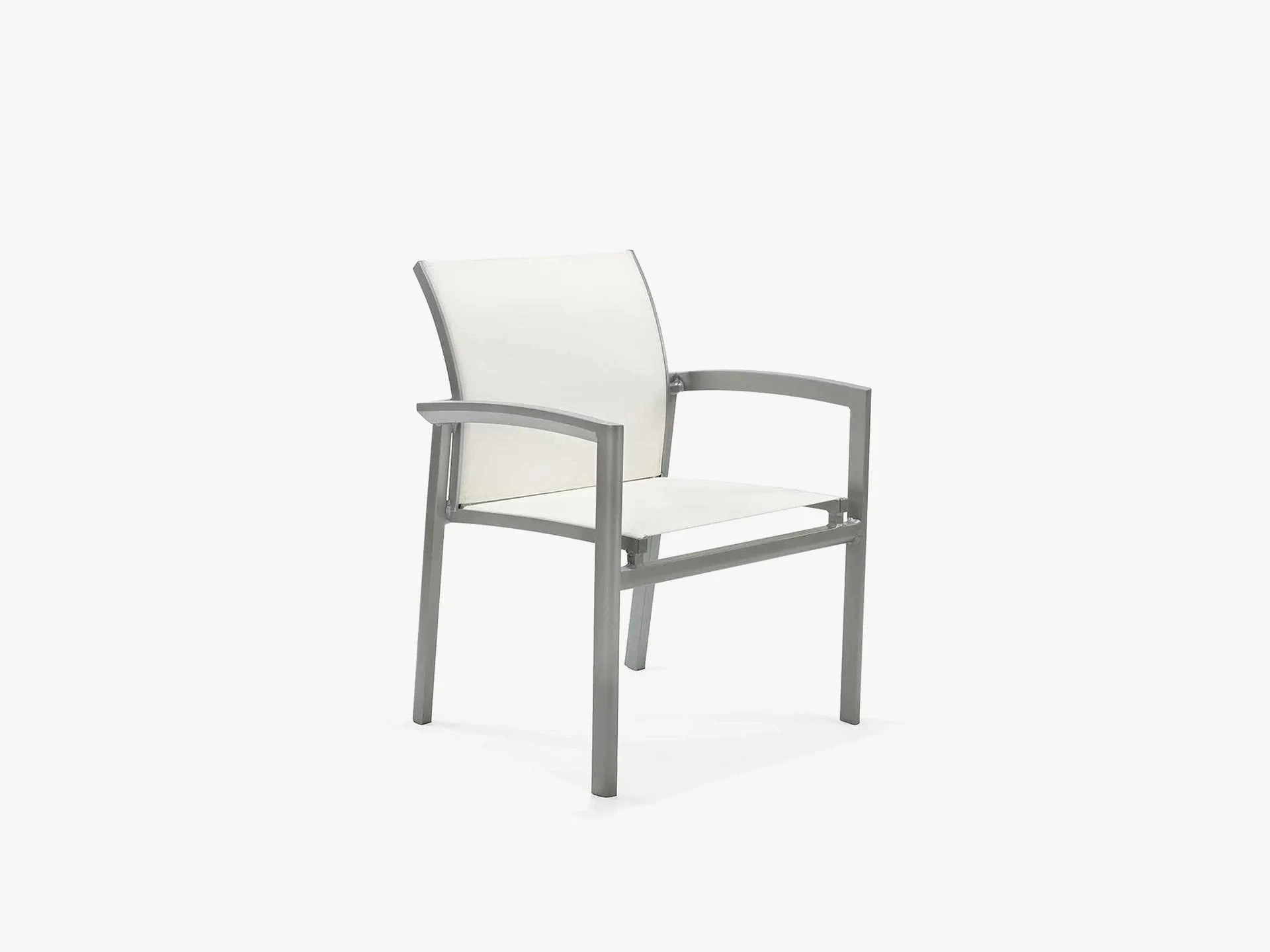 Vision Sling Relaxed Sling Stack Dining Chairoutdoor patio dining furniture set