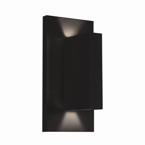Vista LED Wall Sconce BlackOutdoor wall sconces with motion sensor