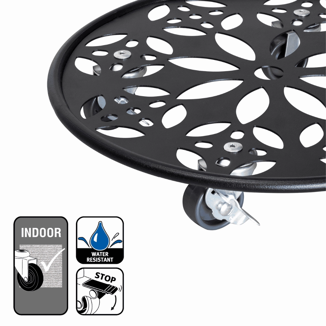 Wagner Plant Trolley Indoor Round Floral hanging garden planters for small spaces