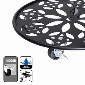 Wagner Plant Trolley Indoor Round Floral hanging garden planters for small spaces