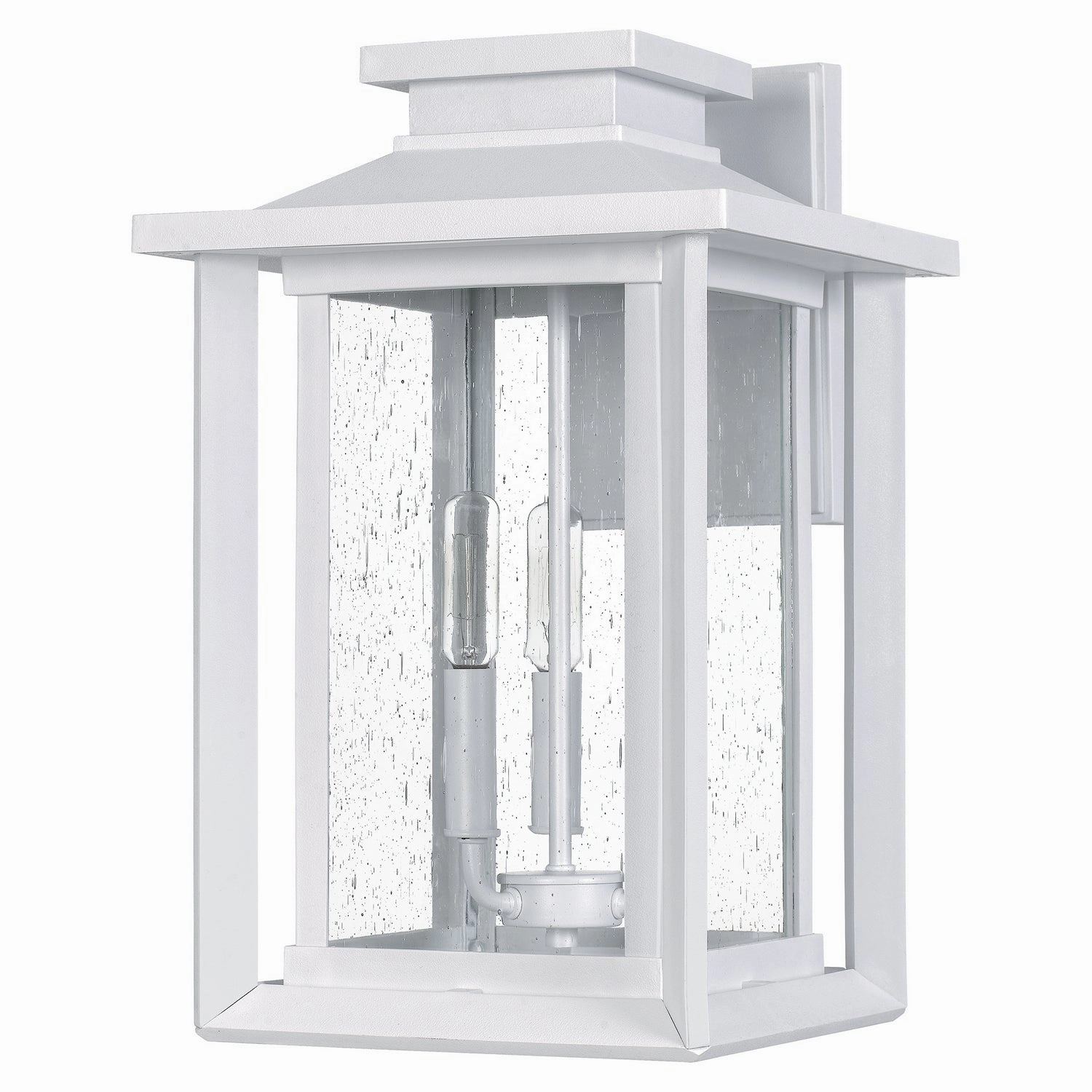 Wakefield Three Light Outdoor Wall Mount Matte White