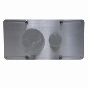 Warming Trends Aluminum Key Valve 11.38 x 4-Inch Mounting Plate MBRBWFireproof mat for under fire pit