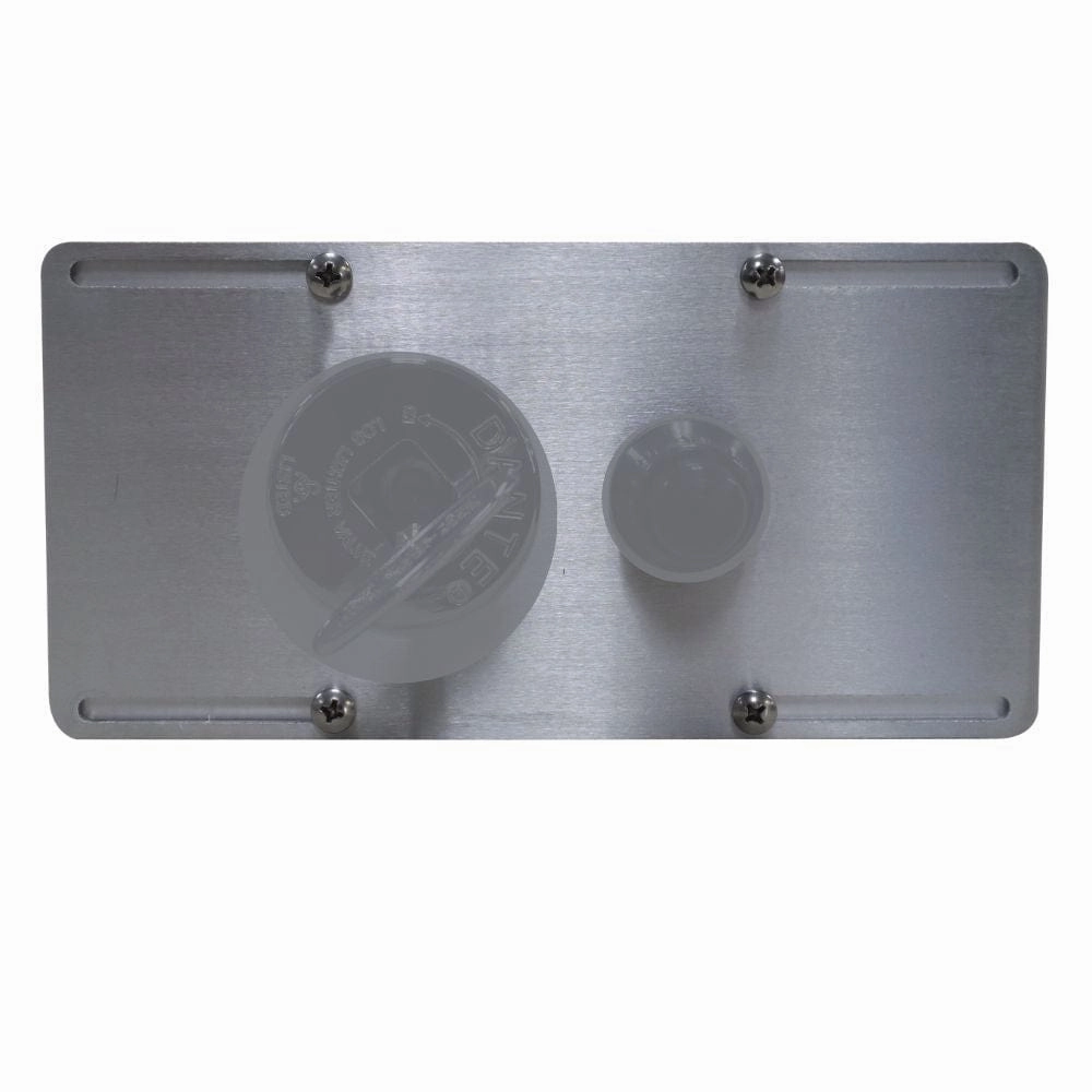 Warming Trends Aluminum Key Valve 9.75 x 3-Inch Mounting Plate MBRVL
