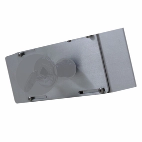 Warming Trends Aluminum Key Valve 9.75 x 3-Inch Mounting Plate MBRVLFireproof mat for under fire pit