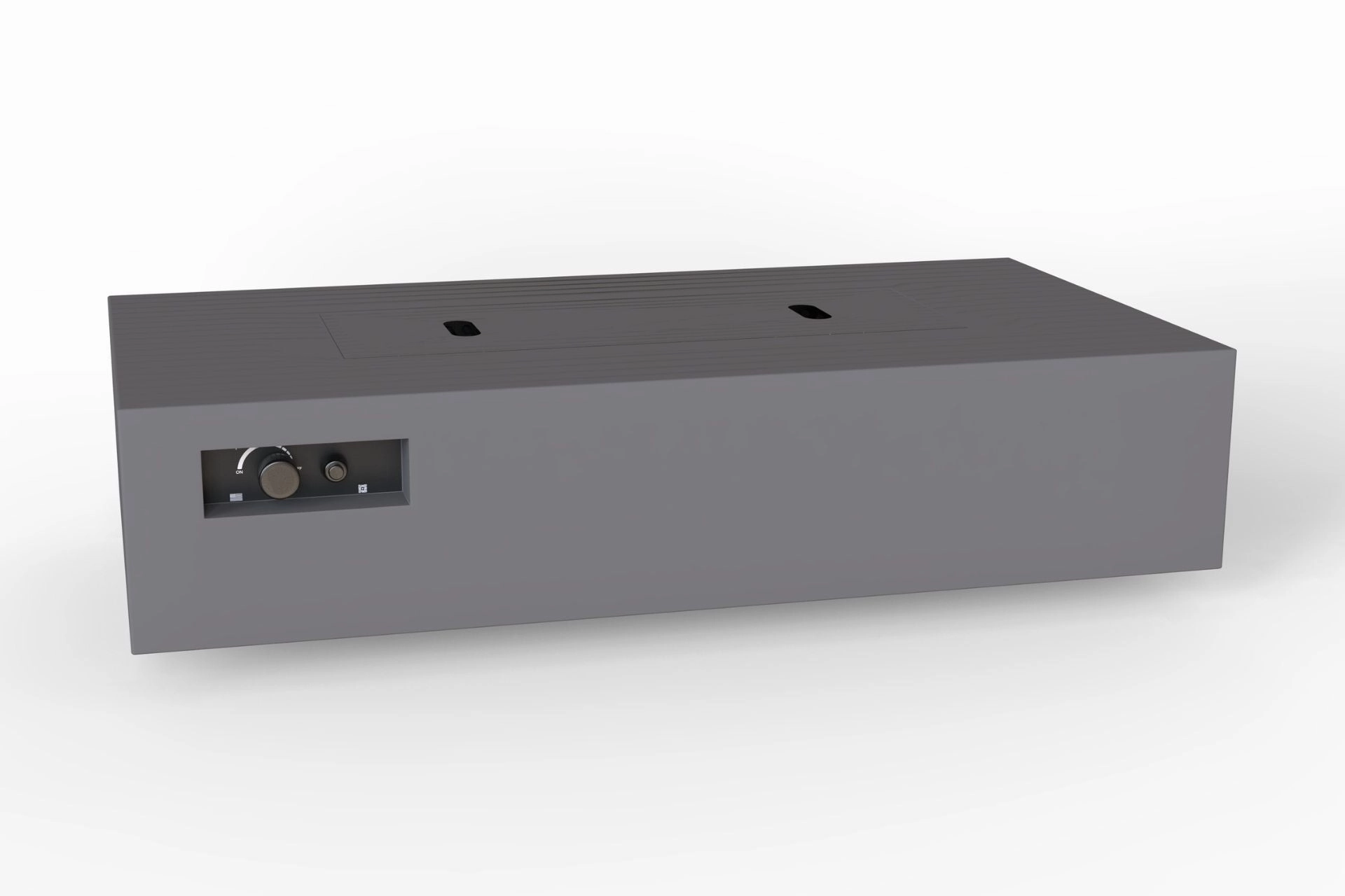 Warming Trends AON 48-inch Powder-Coated Steel Push Button Spark Ignition Rectangular Fire Table