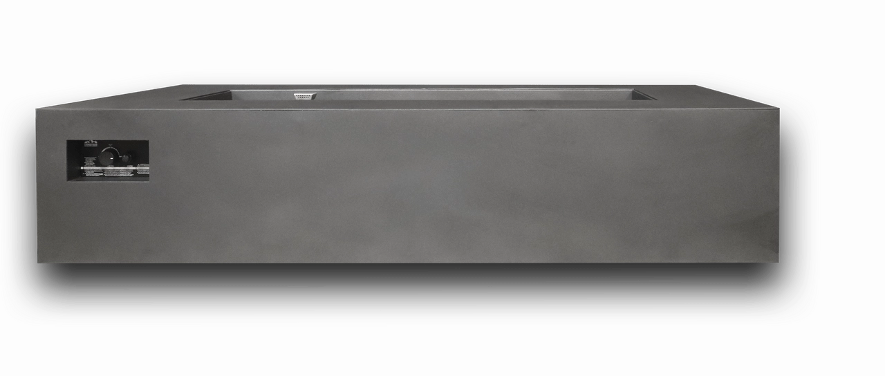 Warming Trends AON 60-inch Powder-Coated Steel Push Button Spark Ignition Rectangular Fire Table
