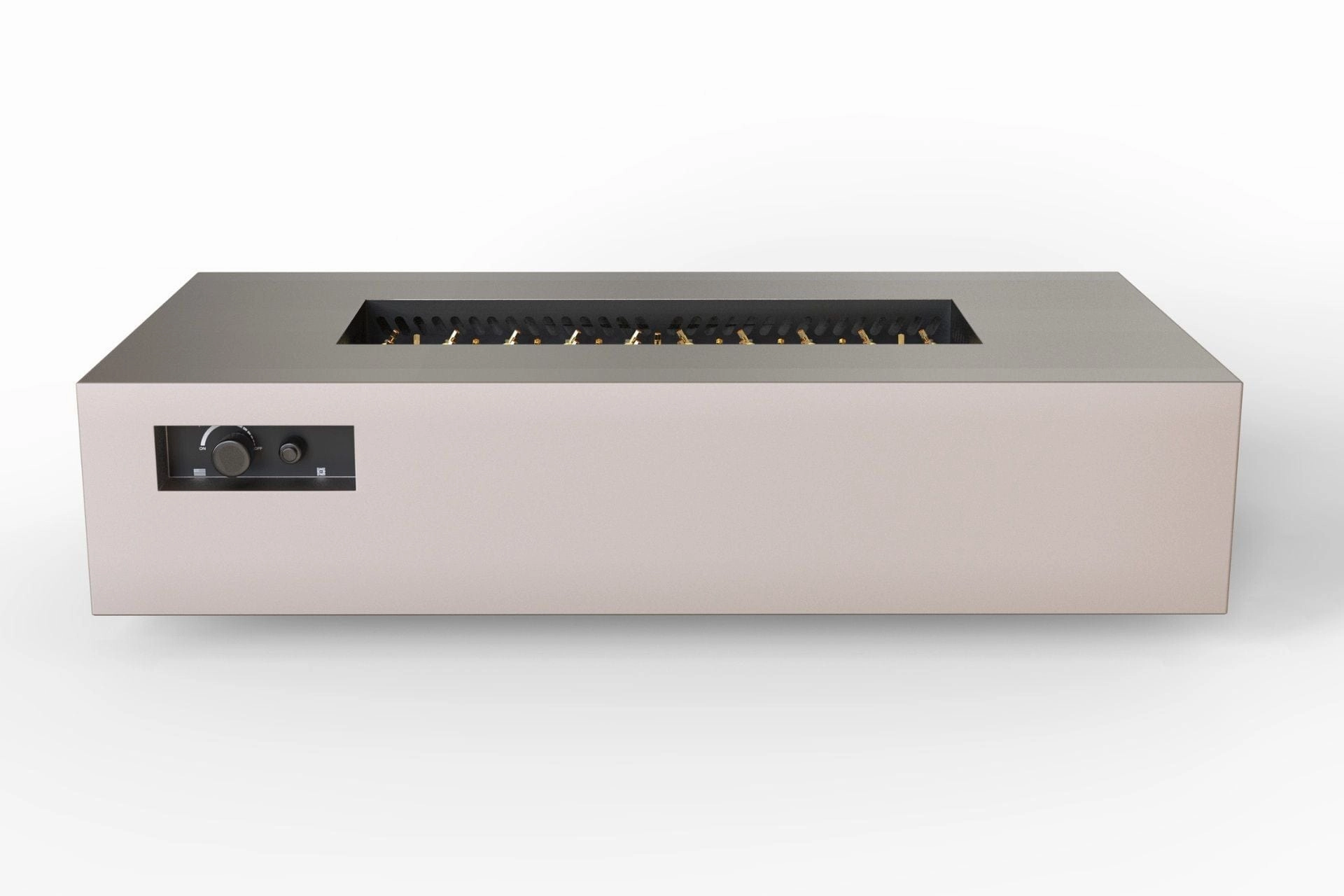 Warming Trends AON 60-inch Powder-Coated Steel Push Button Spark Ignition Rectangular Fire Table