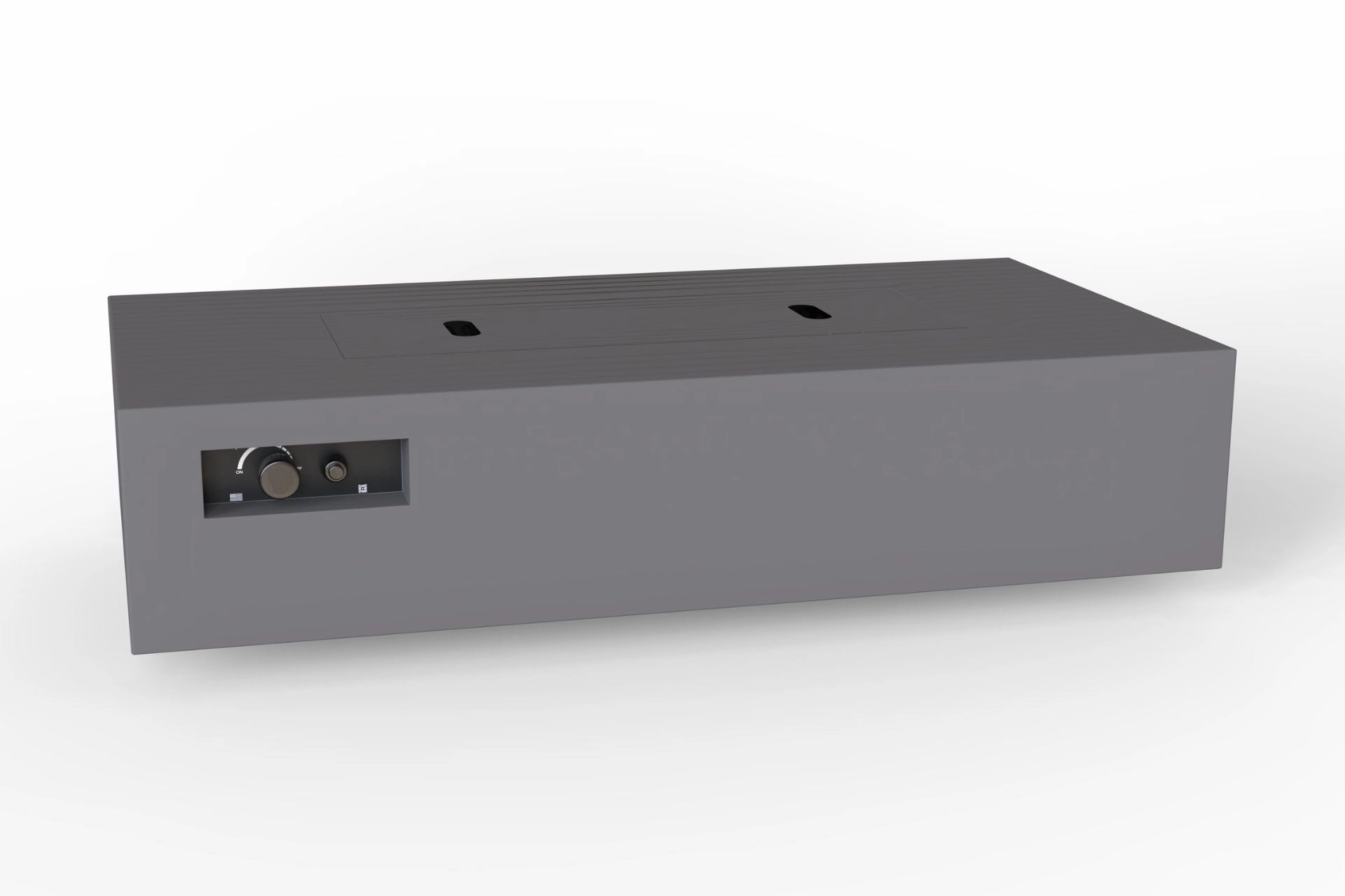 Warming Trends AON 60-inch Powder-Coated Steel Push Button Spark Ignition Rectangular Fire Table