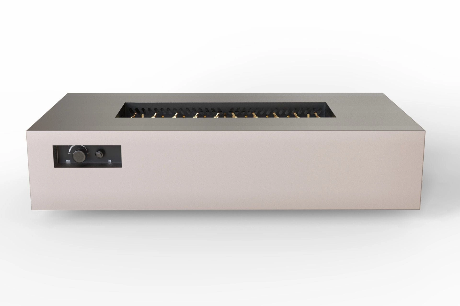 Warming Trends AON 72-inch Powder-Coated Steel Push Button Spark Ignition Rectangular Fire Table