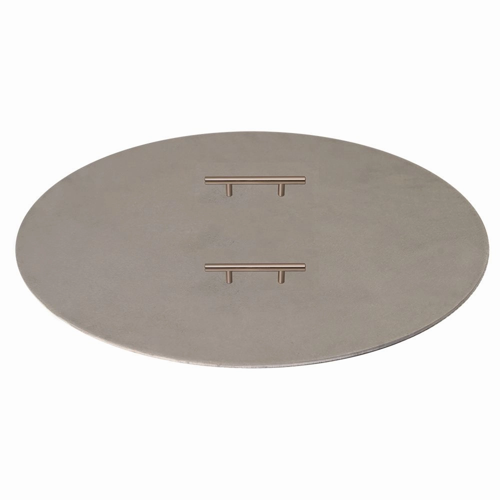 Warming Trends CCR Circular 56.1-61.9-inch Aluminum Fire Pit Cover (2-Handle) CCR5661Fireproof mat for under fire pit