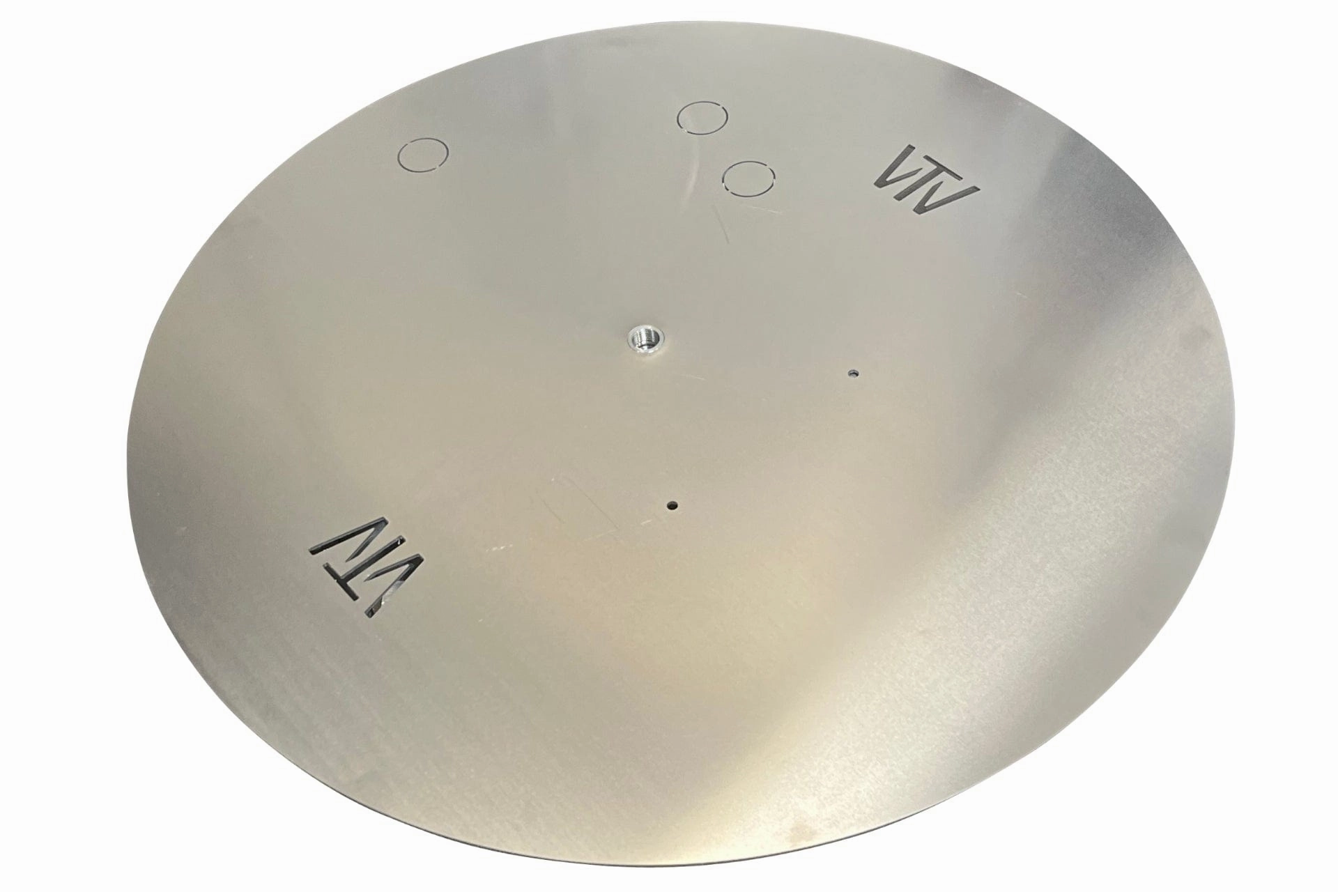 Warming Trends Circular 30-inch Aluminum Fire Pit Burner Plate ALPL30CFireproof mat for under fire pit