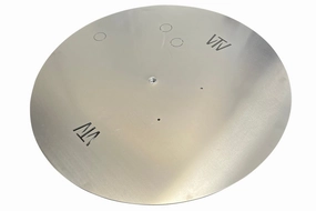 Warming Trends Circular 42.01-47.99-inch Aluminum Fire Pit Burner Plate ALPL4248CFireproof mat for under fire pit