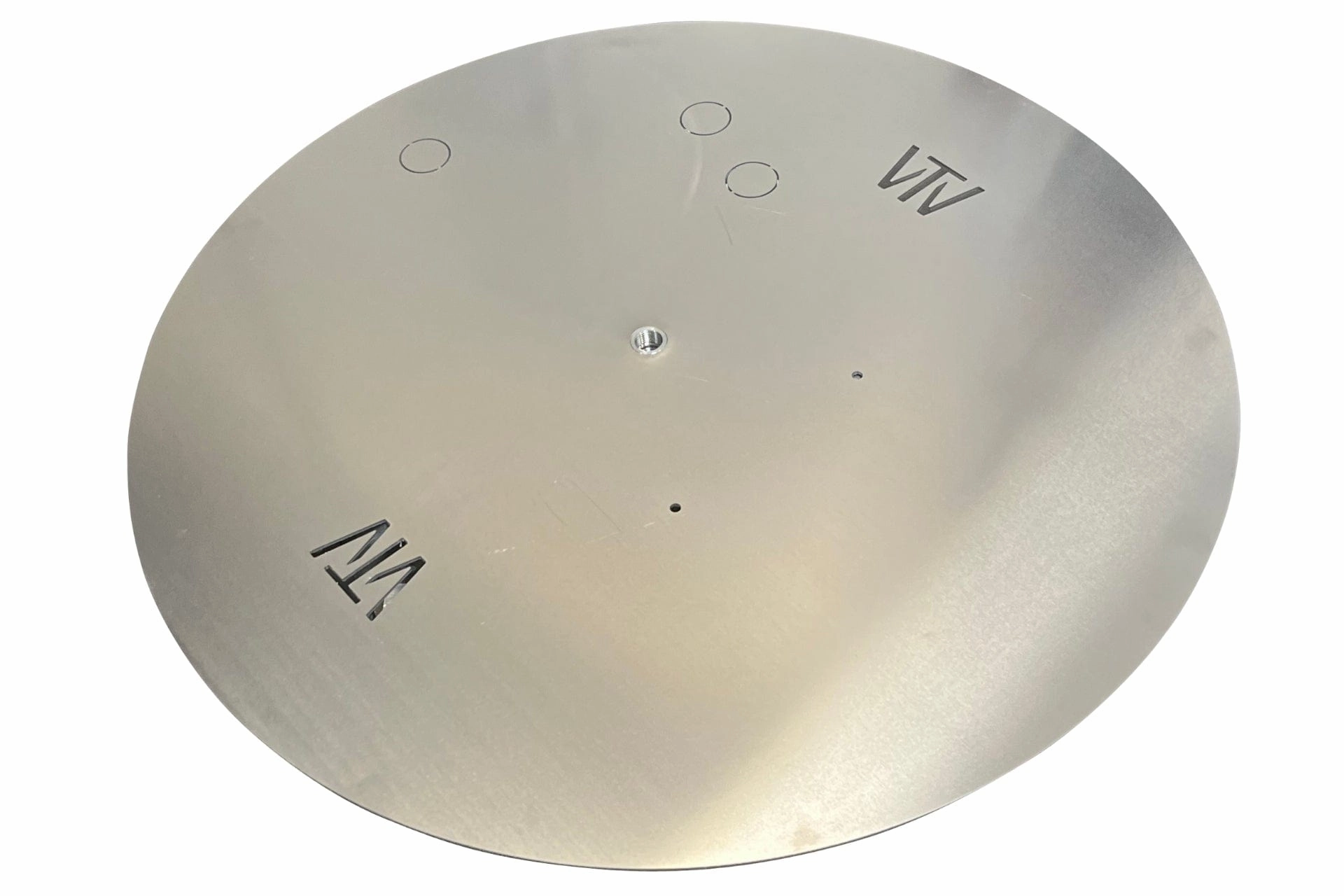 Warming Trends Circular 48.01-59.99-inch Aluminum Fire Pit Burner Plate ALPL4860CFireproof mat for under fire pit