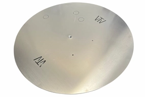 Warming Trends Circular 48.01-59.99-inch Aluminum Fire Pit Burner Plate ALPL4860CFireproof mat for under fire pit