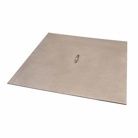 Warming Trends CSR Square 32.1-37.9-Inch Aluminum Fire Pit Cover (1-Handle) CSR3237Fireproof mat for under fire pit