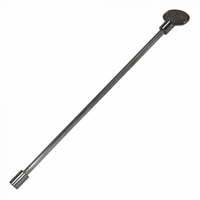 Warming Trends Polished Chrome 24-Inch Valve Key KEY24Fireproof mat for under fire pit