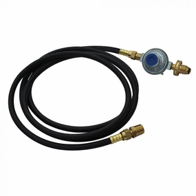 Warming Trends Propane Regulator With Quick Disconnect 10-Foot Hose LPRHFireproof mat for under fire pit