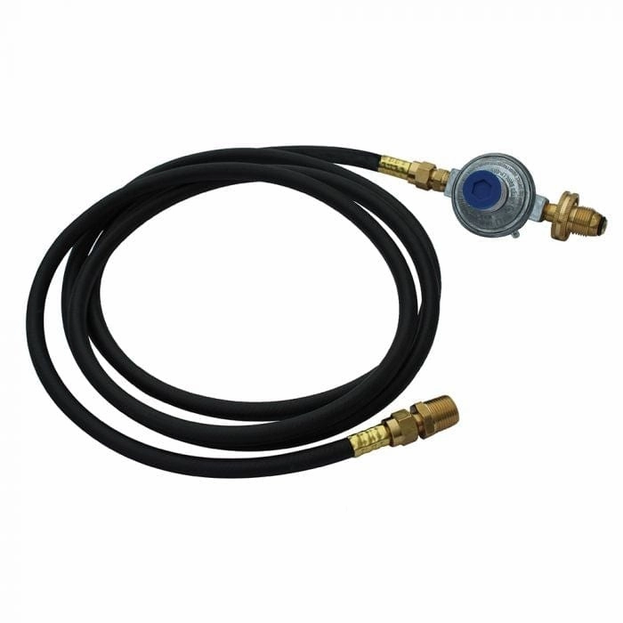 Warming Trends Propane Regulator With Quick Disconnect 10-Foot Hose LPRHFireproof mat for under fire pit
