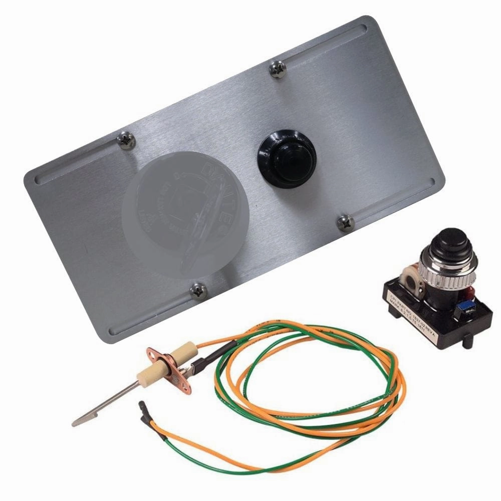 Warming Trends Push Button Spark Ignition Kit with Mounting Bracket PBIK3.0MBR