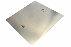 Warming Trends Square 48-inch Aluminum Fire Pit Burner Plate ALPL48SFireproof mat for under fire pit