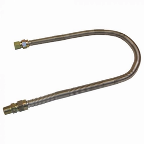 Warming Trends Stainless Steel 36x1/2-Inch Flex Line FL3612Fireproof mat for under fire pit