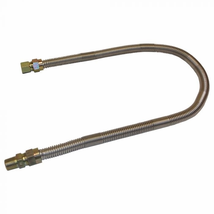 Warming Trends Stainless Steel 36x1/2-Inch Flex Line FL3612Fireproof mat for under fire pit
