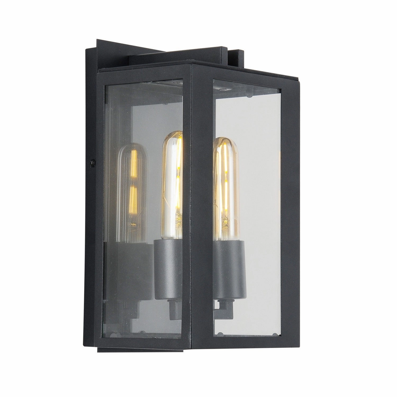 Waterville Two Light Outdoor Wall Mount Matte Black