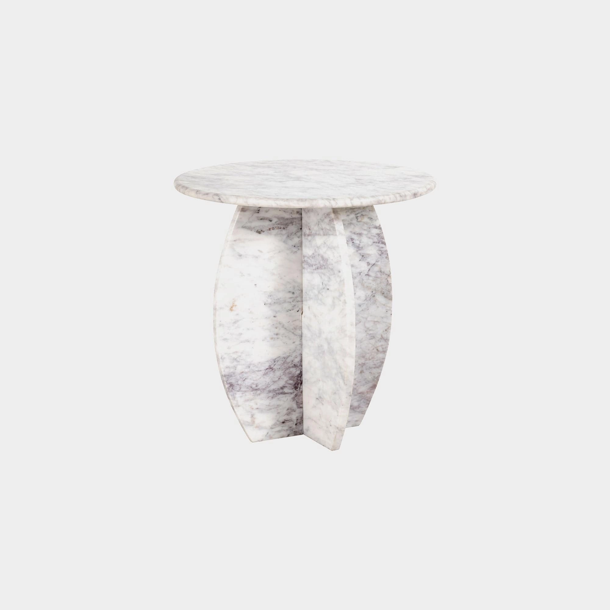 Watson - 50cm Side Table In Marble Finishoutdoor side table for patio furniture