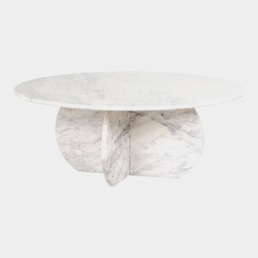 Watson - 90cm Coffee Table In Marble Finishoutdoor coffee table for patio or lounge